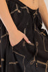 Embroidered Harem pants with elastic waistband